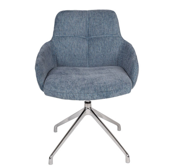 Кресло поворотное Nicolas Oliva Синий-1