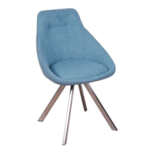 Стілець поворотний Nicolas TOLEDO Блакитний-0