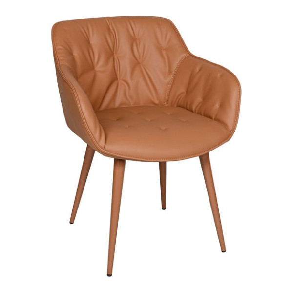 Кресло Nicolas VIENA Терракот экокожа-0