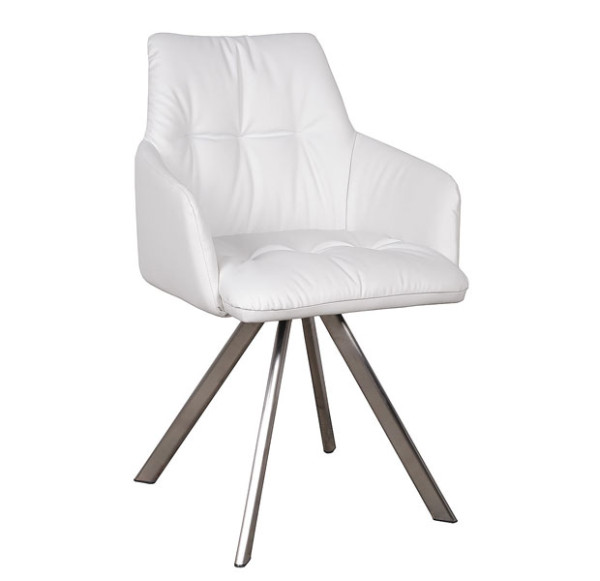 Кресло поворотное Nicolas LEON Белый-0