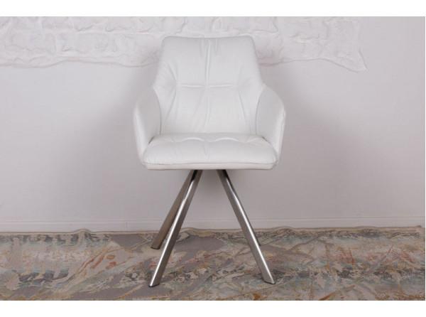 Кресло поворотное Nicolas LEON Белый-2