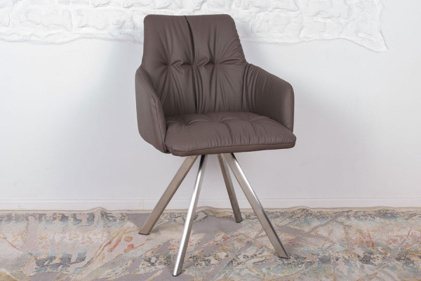 Кресло поворотное Nicolas LEON Мокко-1