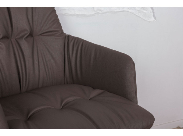 Кресло поворотное Nicolas LEON Мокко-4