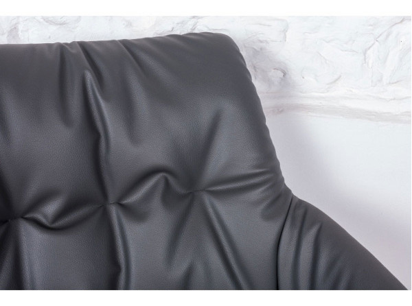 Крісло поворотне Nicolas LEON Темно-сірий-3