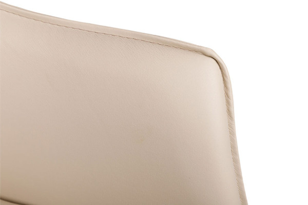 Кресло Nicolas MILTON Бежевый экокожа-4