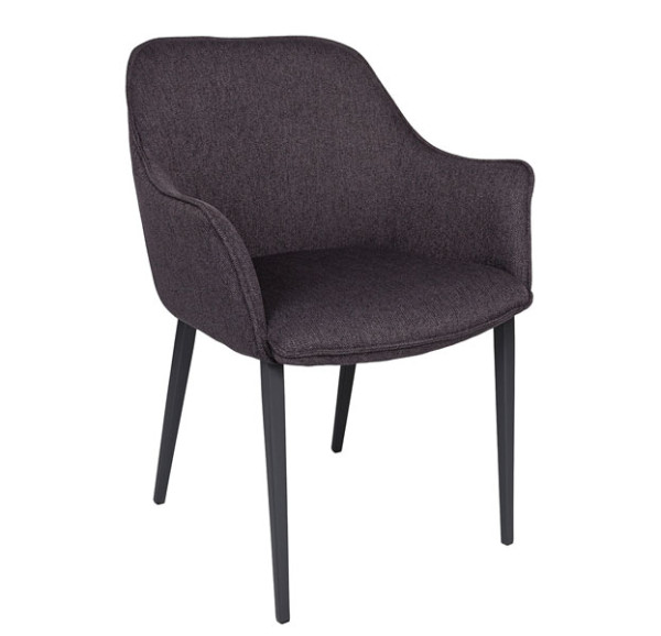 Кресло Nicolas MILTON Черный баклажан-0