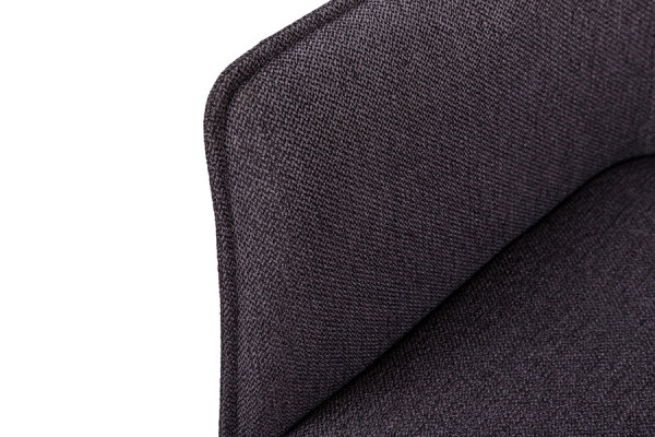 Кресло Nicolas MILTON Черный баклажан-5