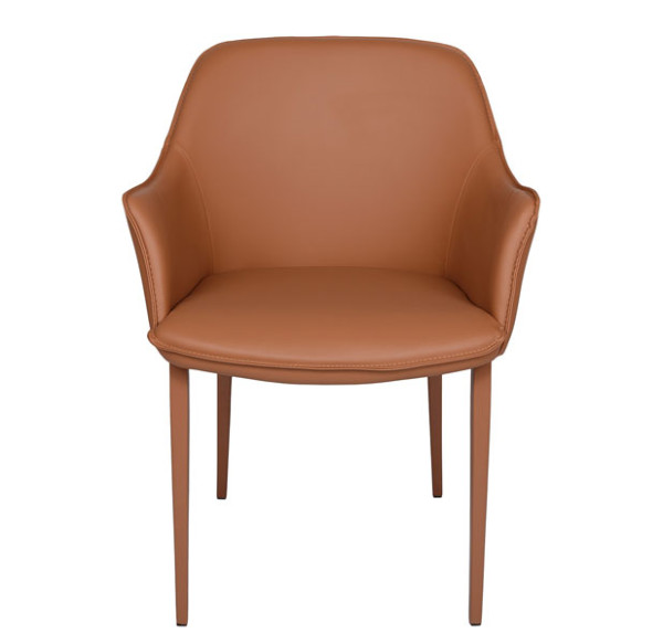 Крісло Nicolas MILTON Теракот екошкіра-1