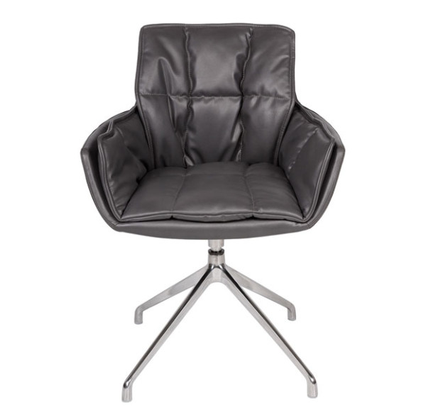 Крісло поворотне Nicolas PALMA Сірий-1