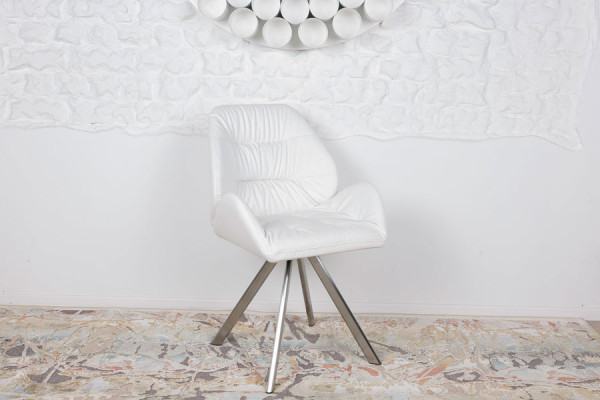 Стілець поворотний Nicolas TENERIFE Білий-1