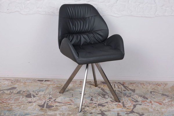 Стілець поворотний Nicolas TENERIFE Темно-сірий-2