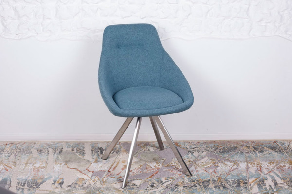 Стул поворотный Nicolas TOLEDO Синий-3