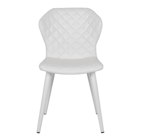 Стул Nicolas VALENCIA Белый экокожа-1