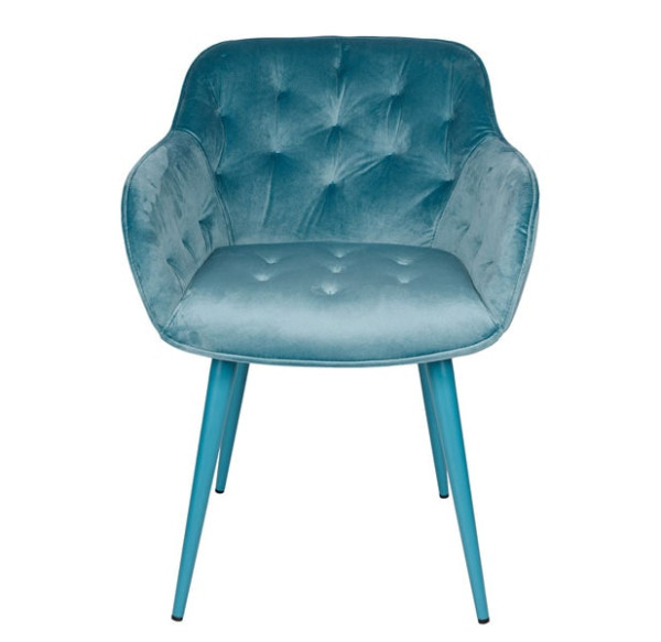 Крісло Nicolas VIENA Темно-бірюзове-1