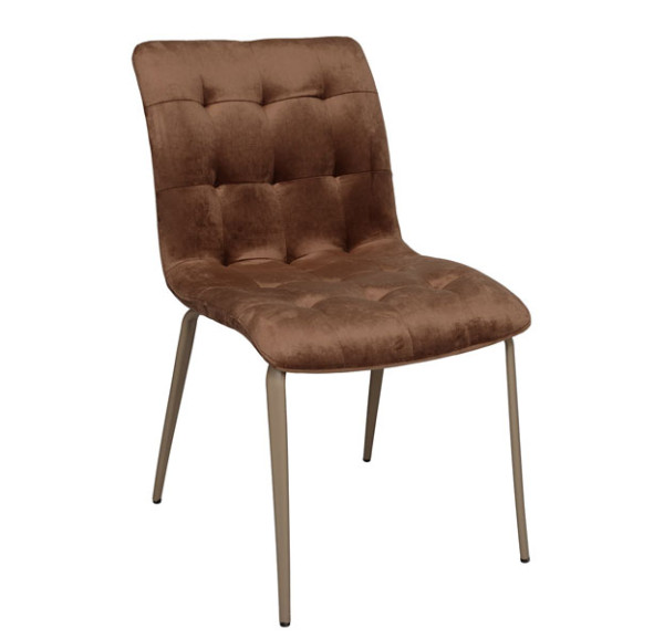 Стілець Nicolas WEEK Коричневий-0