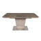 Розкладний обідній стіл Nicolas ALABAMA Коричневий кераміка-2-thumb
