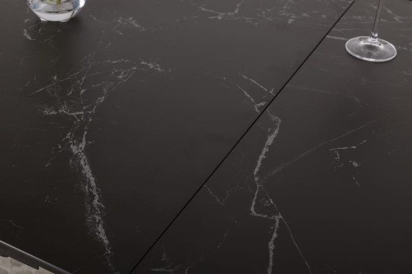 Раскладной обеденный стол Nicolas ALTA Черный керамика-8