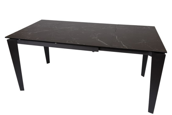 Раскладной обеденный стол Nicolas ALTA Черный керамика-9