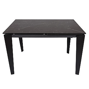 Раскладной обеденный стол Nicolas ALTA Черный керамика