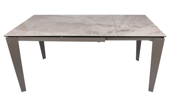 Розкладний обідній стіл Nicolas ALTA Сірий глянець кераміка-5