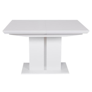 Раскладной обеденный стол Nicolas AMSTERDAM 140 Белый