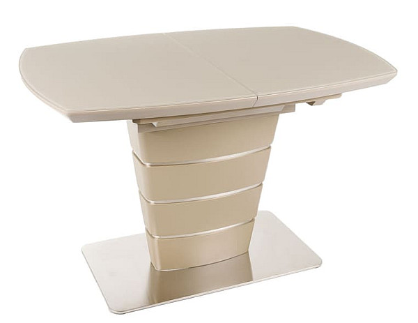 Розкладний обідній стіл Nicolas ATLANTA 120 Мокко-1