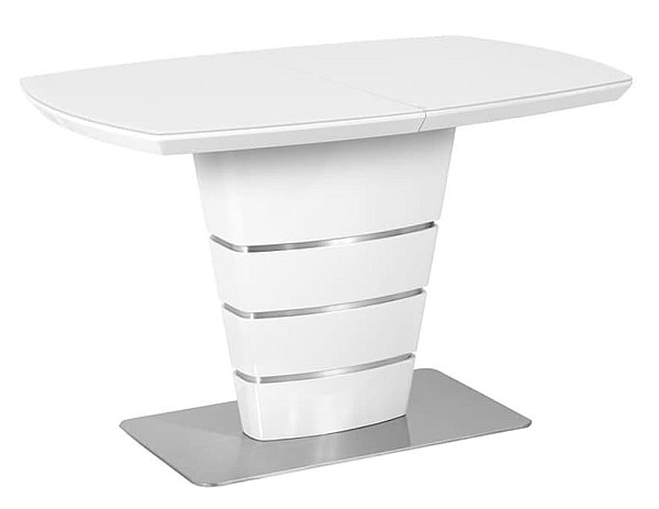 Раскладной обеденный стол Nicolas ATLANTA 140 Белый-1