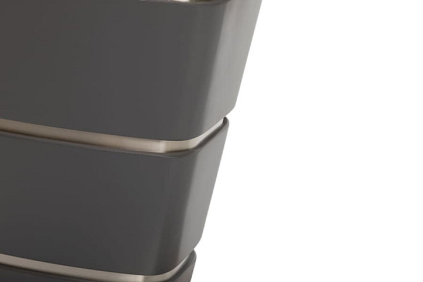 Раскладной обеденный стол Nicolas ATLANTA 140 Графит-6