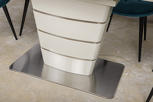 Раскладной обеденный стол Nicolas ATLANTA 140 Крем-4