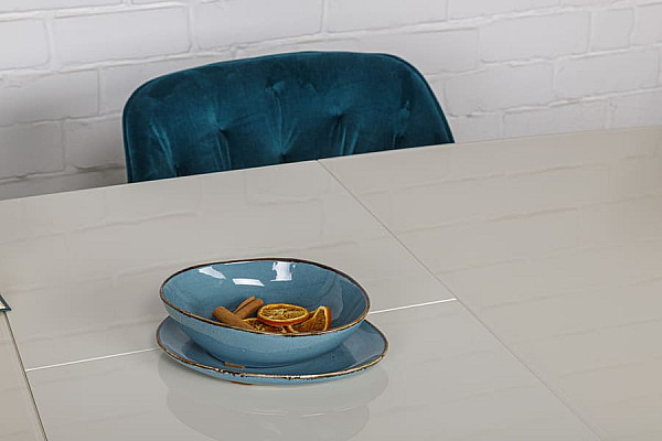 Раскладной обеденный стол Nicolas ATLANTA 140 Крем-6