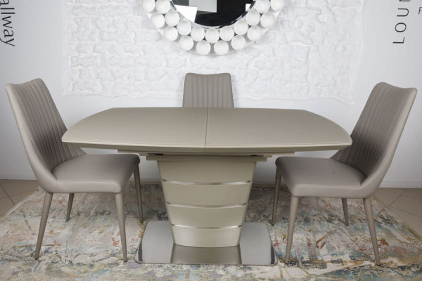 Розкладний обідній стіл Nicolas ATLANTA 140 Мокко-2