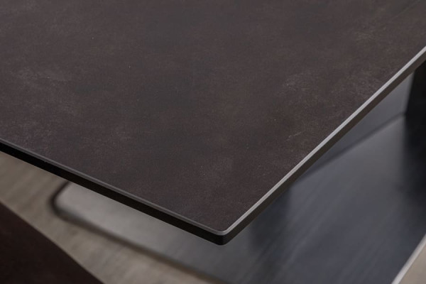 Розкладний обідній стіл Nicolas BALTIMORE Коричневий кераміка-7