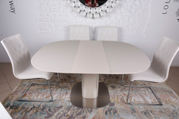 Розкладний обідній стіл Nicolas BOSTON Капучино-5