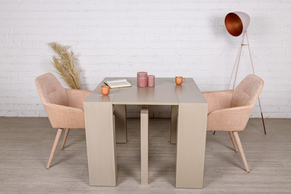 Раскладной обеденный стол Nicolas MANCHESTER Капучино-11