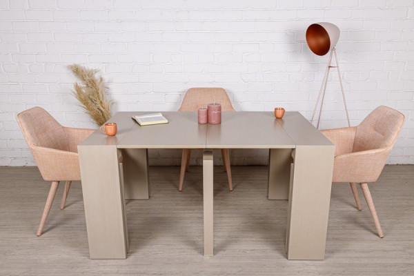 Раскладной обеденный стол Nicolas MANCHESTER Капучино-13