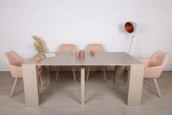 Раскладной обеденный стол Nicolas MANCHESTER Капучино-15