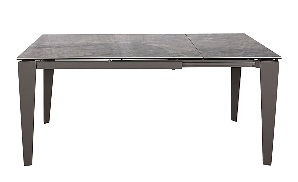 Раскладной обеденный стол Nicolas ALTA Темно-серый глянец керамика-13