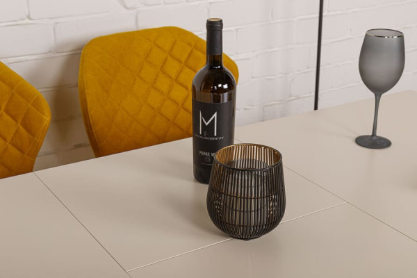 Раскладной обеденный стол Nicolas AMSTERDAM 120 Слоновая кость-3