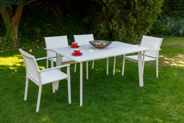 Обідній стіл Nicolas CARACAS Білий-8