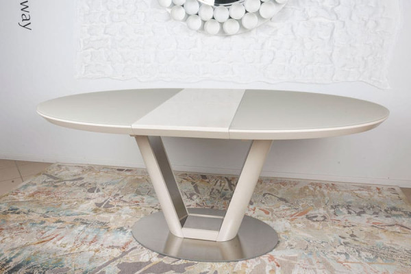 Розкладний обідній стіл Nicolas DENVER Капучіно-14