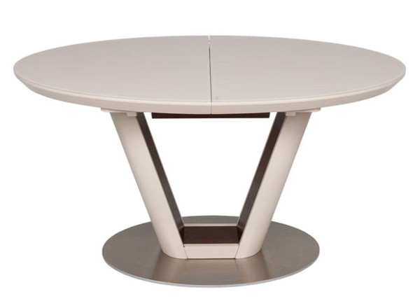 Раскладной обеденный стол Nicolas DENVER Крем-венге-0