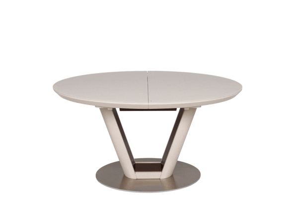 Раскладной обеденный стол Nicolas DENVER Крем-венге-1