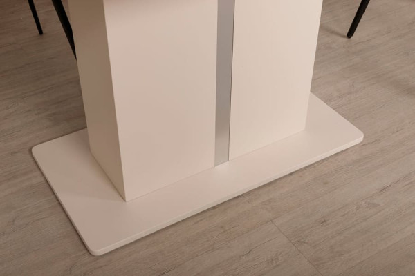 Розкладний обідній стіл Nicolas MANHATTAN 140 Капучіно-14