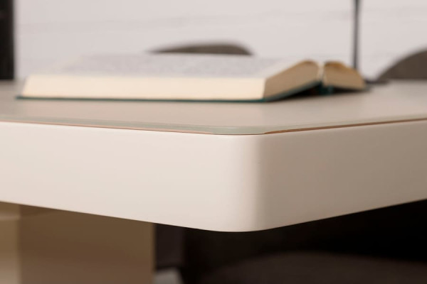 Розкладний обідній стіл Nicolas MANHATTAN 140 Капучіно-9