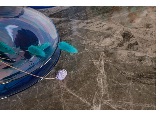 Розкладний обідній стіл Nicolas MOSS Темно-сірий глянець кераміка-8