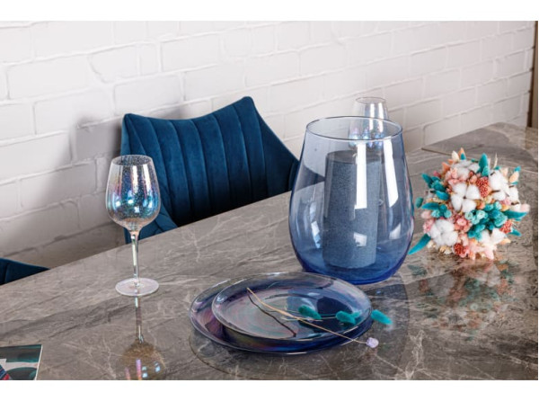 Розкладний обідній стіл Nicolas MOSS Темно-сірий глянець кераміка-11