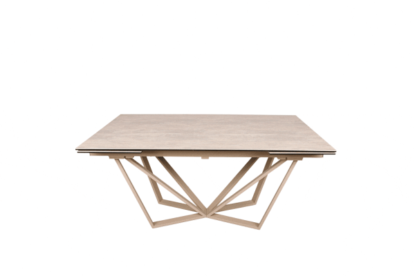 Раскладной обеденный стол Nicolas NOTTINGHAM Бежевый керамика-1