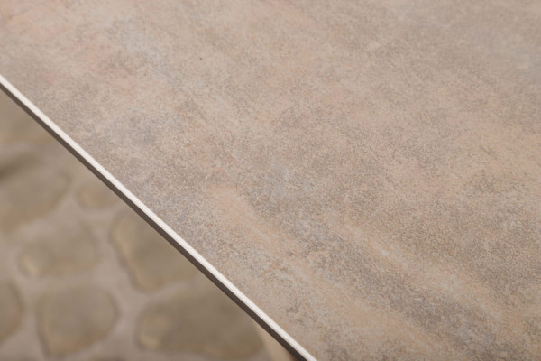 Раскладной обеденный стол Nicolas NOTTINGHAM Бежевый керамика-7