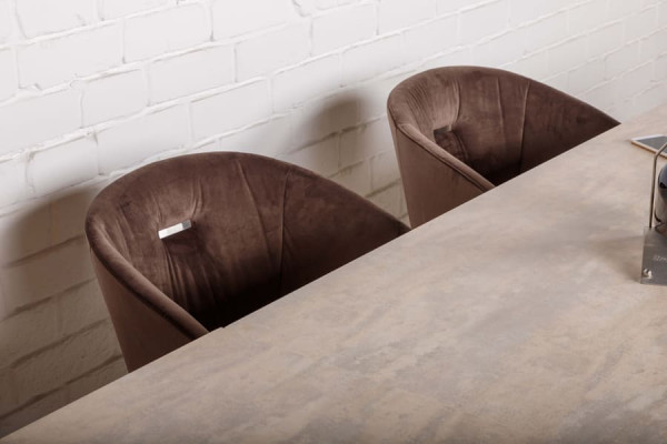 Раскладной обеденный стол Nicolas NOTTINGHAM Бежевый керамика-13