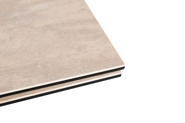 Раскладной обеденный стол Nicolas NOTTINGHAM Бежевый керамика-15